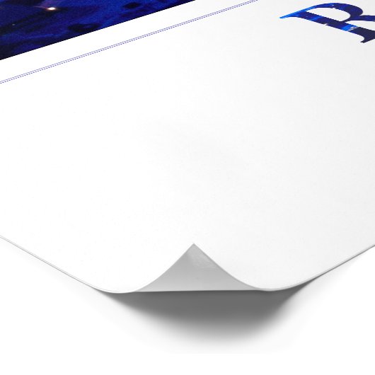 Rocky Mountain Moonrise Poster (Hoek)