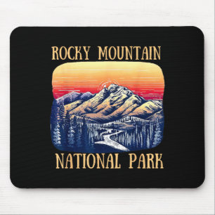 Rocky mountain nationaal park colorado natuur wand muismat