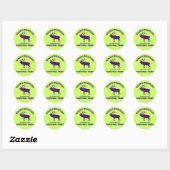 ROCKY MOUNTAIN NATIONAAL PARK RONDE STICKER (Vel)