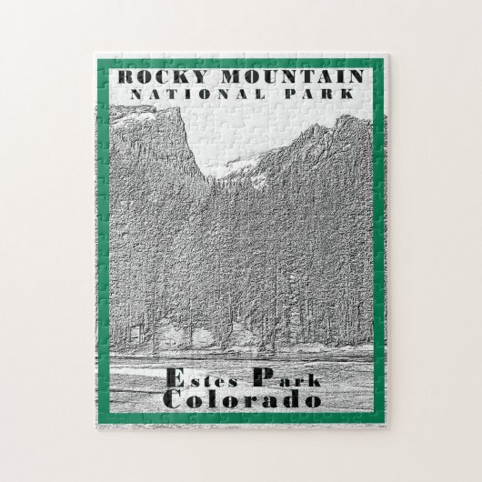 Rocky Mountain National Park - 11x14 - 252 pc Legpuzzel (Verticaal)