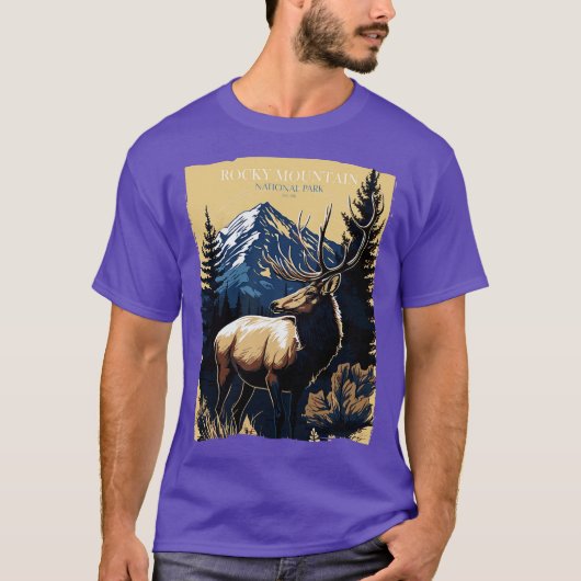 Rocky Mountain National Park 3 T-shirt (Voorkant)