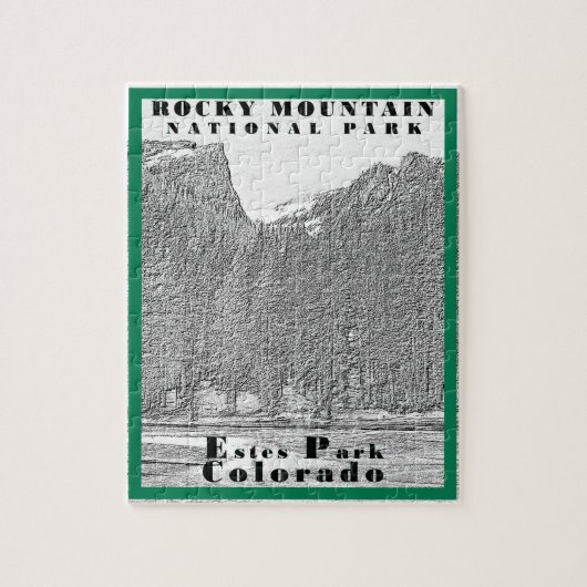 Rocky Mountain National Park - 8x10 - 110 pc Legpuzzel (Verticaal)