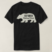 Rocky Mountain National Park Beer Tan T-shirt (Design voorkant)