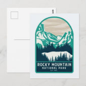 Rocky Mountain National Park Briefkaart (Voorkant / Achterkant)