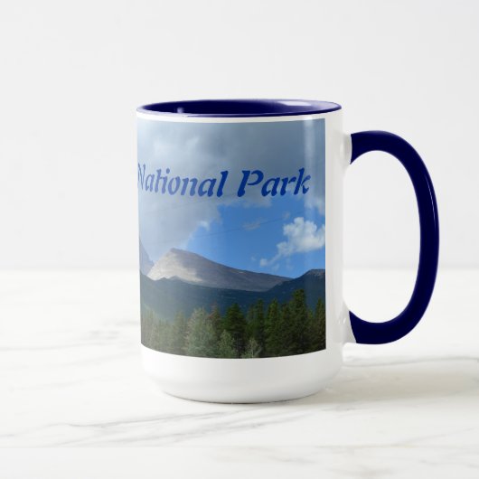 Rocky Mountain National Park Ceramic Mok (Rechts)