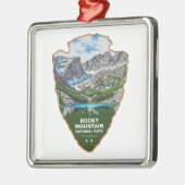 Rocky Mountain National Park Colorado Arrowhead Metalen Ornament (Links)