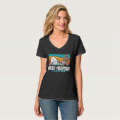 Rocky Mountain National Park Colorado Banjo Beer T-shirt (Voorkant volledig)