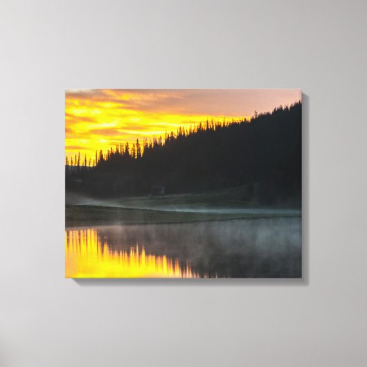 Rocky Mountain National Park Colorado Canvas Afdruk (Voorkant)