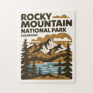 Rocky Mountain National Park, Colorado kunst Legpuzzel