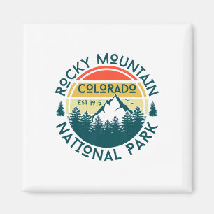 Rocky Mountain National Park Colorado Natuur Wande Magneet