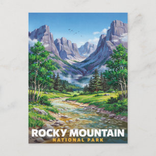 Rocky Mountain National Park Colorado Reis Briefkaart