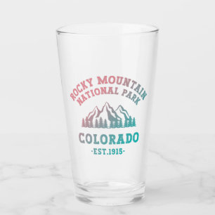 Rocky Mountain National Park Colorado USA Gradient Glas