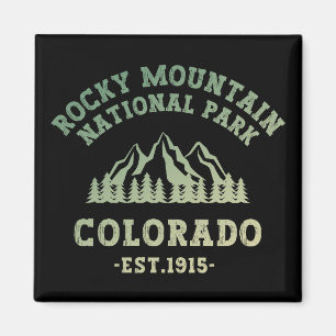 Rocky Mountain National Park Colorado USA Gradient Magneet