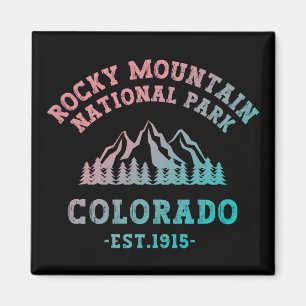 Rocky Mountain National Park Colorado USA Gradient Magneet