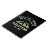 Rocky Mountain National Park Colorado USA Gradient Notitieboek (Linkerzijde)