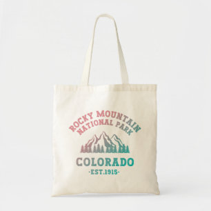 Rocky Mountain National Park Colorado USA Gradient Tote Bag