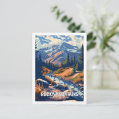 Rocky Mountain National Park Colorado Verenigde St Briefkaart (Staand voorkant)