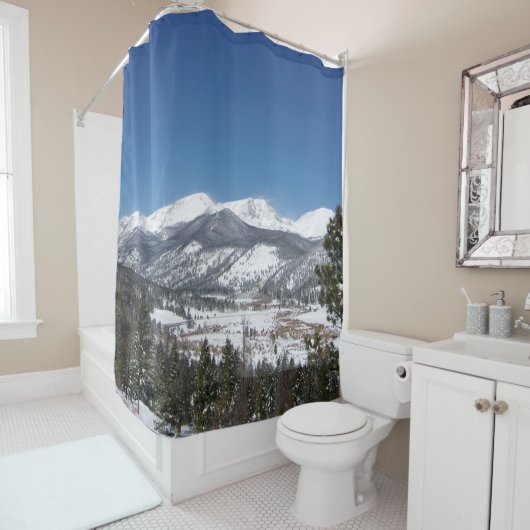 Rocky Mountain National Park douchergordijn Douchegordijn (In situ)