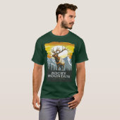 Rocky Mountain National Park Elk T-shirt (Voorkant volledig)
