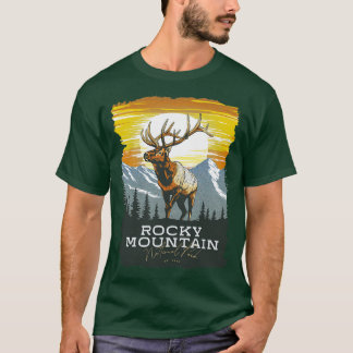 Rocky Mountain National Park Elk T-shirt
