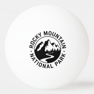 Rocky Mountain National Park Embleem Pingpongbal