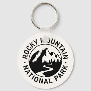 Rocky Mountain National Park Embleem Sleutelhanger