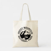 Rocky Mountain National Park Embleem Tote Bag (Achterkant)