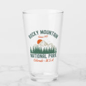 Rocky Mountain National Park Forest Landscape Glas (Voorkant)
