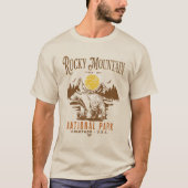 Rocky Mountain National Park Fun landscape T-shirt (Voorkant)