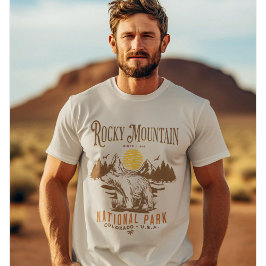 Rocky Mountain National Park Fun landscape T-shirt