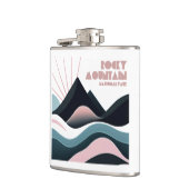 Rocky Mountain National Park Gekleurde heuvels Heupfles (Links)