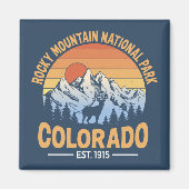 Rocky Mountain National Park Magnet Colorado (Voorkant)