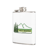 Rocky Mountain National Park met groene strepen Heupfles (Links)