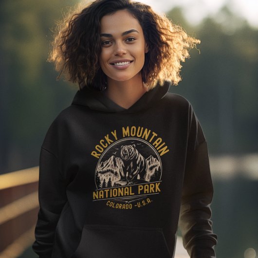 Rocky Mountain National Park outdoors Hoodie