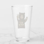 Rocky Mountain National Park Peace Beer Glas (Achterkant)