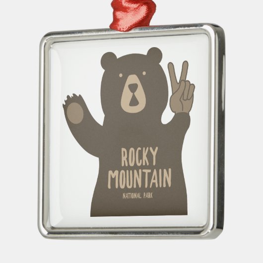 Rocky Mountain National Park Peace Beer Metalen Ornament (Links)