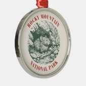 Rocky Mountain National Park Pika Ornament - R&G (Rechts)