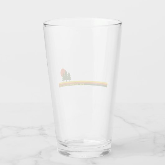 Rocky Mountain National Park Pine Trees Sun Glas (Achterkant)