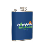 Rocky Mountain National Park Retro Heupfles (Rechts)