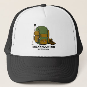 Rocky Mountain National Park rugzak Trucker Pet