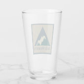 Rocky Mountain National Park Rustic Glas (Achterkant)