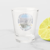 Rocky Mountain National Park Scenic Souvenir Shot Glas (Achterkant)