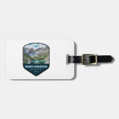 Rocky Mountain National Park Schild Bagagelabel (Voorkant horizontaal)