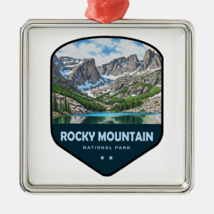 Rocky Mountain National Park Schild Metalen Ornament