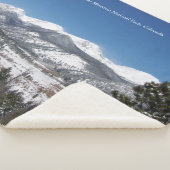Rocky Mountain National Park sherpa blanket Sherpa Deken (3/4)