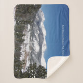 Rocky Mountain National Park sherpa blanket Sherpa Deken (Voorkant)