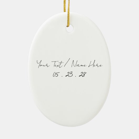 Rocky Mountain National Park  souvenirs jaren 60 Keramisch Ornament (Achterkant)