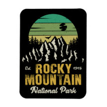 Rocky Mountain National Park  souvenirs jaren 60
