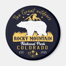 Rocky Mountain National Park  souvenirs Magneet