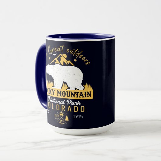 Rocky Mountain National Park  souvenirs Mok (Voorkant links)